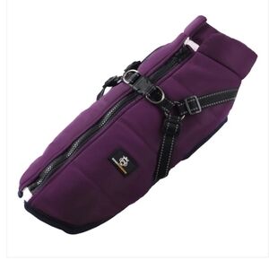 Doggy Kingdom brand Purple zip-up dog jacket size XL NWOT